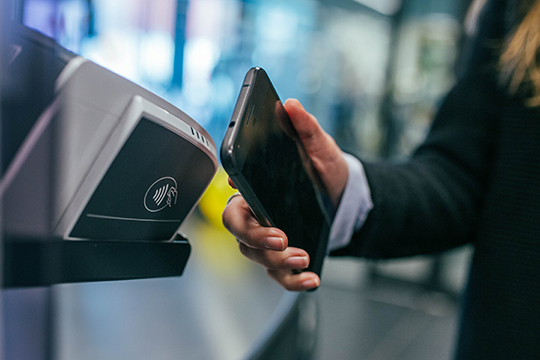 Kontaktlose Zahlung per Smartphone