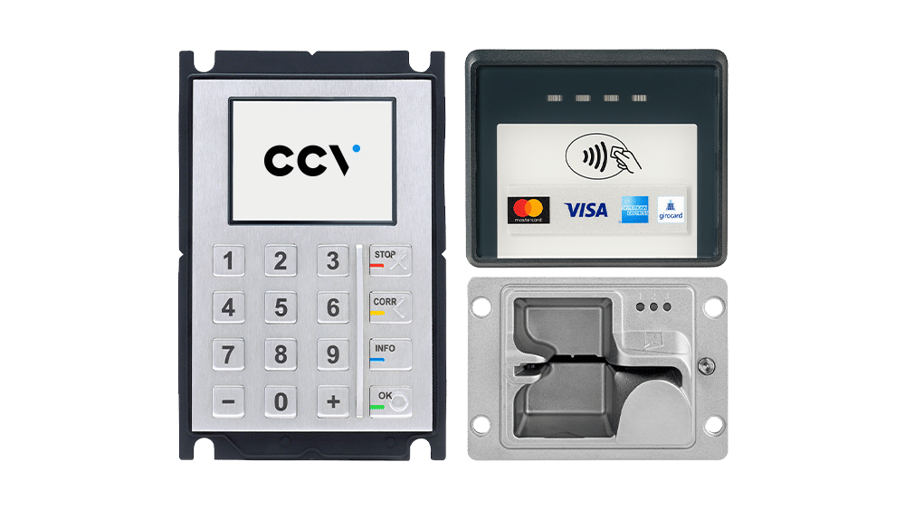 CCV Opp-C60 Pin-Pad, Kontaktlosleser COR und Kartenleser SCR-C